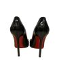 Shoes Luxury Designer By Christian Louboutin In Black, Size: 8.5 For Cheap