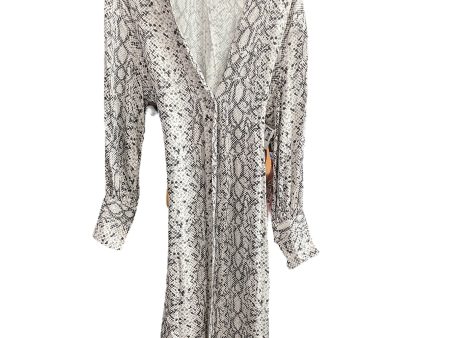 Kimono By Good American In Snakeskin Print, Size: S Online Sale