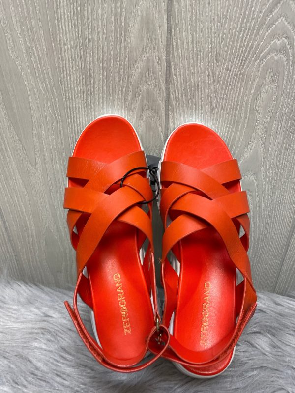 Sandals Flats By Cole-haan In Orange, Size: 8.5 For Sale