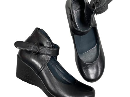 Shoes Heels Wedge By Dansko In Black, Size: 6 For Sale