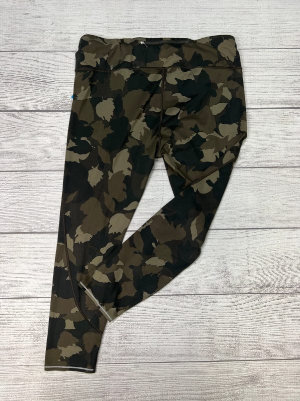 Athletic Leggings By Athleta In Camoflauge, Size: Xl Hot on Sale