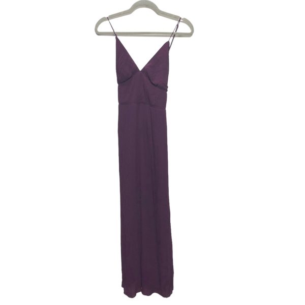 Dress Casual Maxi By Banana Republic In Purple, Size: 6 Online now