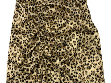 Skirt Mini & Short By Free People In Animal Print, Size: S on Sale