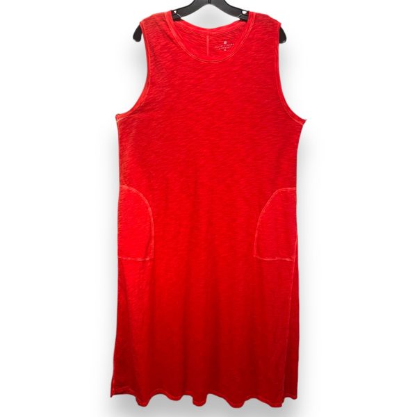 Dress Casual Maxi By Elliott Lauren In Red, Size: Xl Online Hot Sale