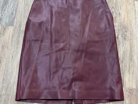 Skirt Designer By Theory In Red, Size: 2 Discount