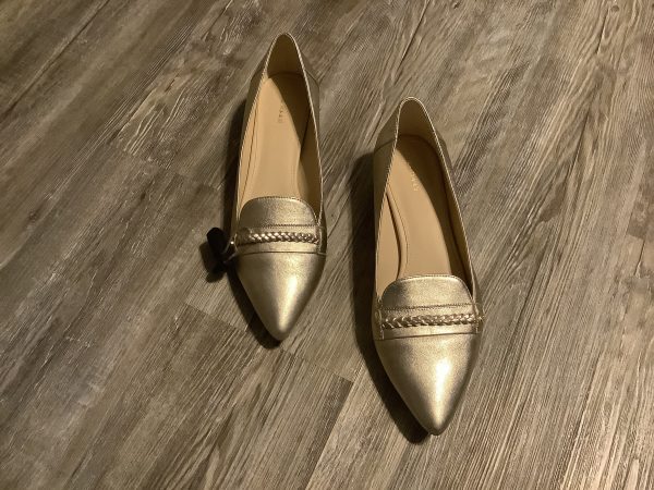 Shoes Heels Block By Cole-haan In Gold, Size: 10.5 Sale