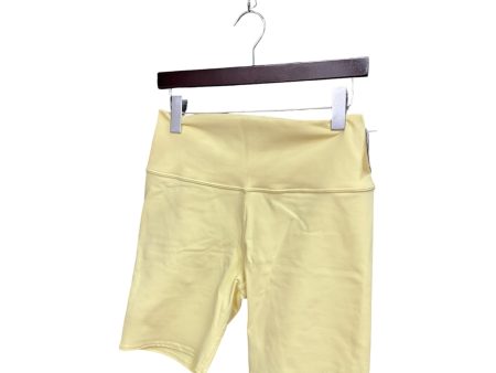 Athletic Shorts By Alo In Yellow, Size: L Supply