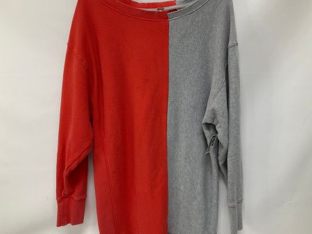 Sweatshirt Crewneck By Free People In Grey, Size: Xs For Sale