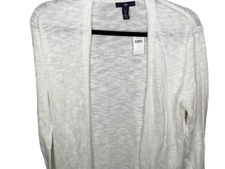 Cardigan By Gap In Cream, Size: L Sale