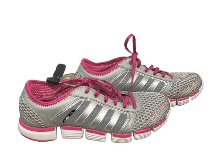 Shoes Athletic By Adidas In Grey & Pink, Size: 7.5 Online Sale