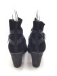 Boots Ankle Heels By Carlos By Carlos Santana In Black, Size: 7 For Sale