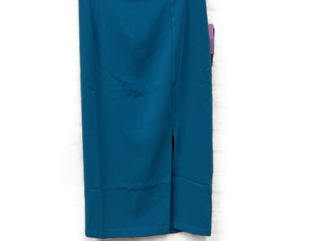 Skirt Maxi By Sergio Hudson In Blue, Size: 16 Cheap