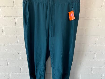 Athletic Pants By All In Motion In Teal, Size: 4 Discount