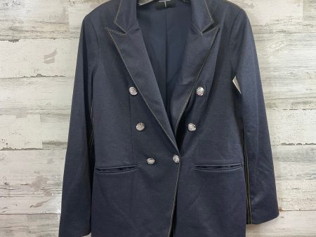 Blazer By T Tahari In Navy, Size: M Hot on Sale