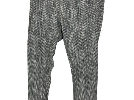 Athletic Leggings By Lululemon In Grey, Size: 8 Cheap