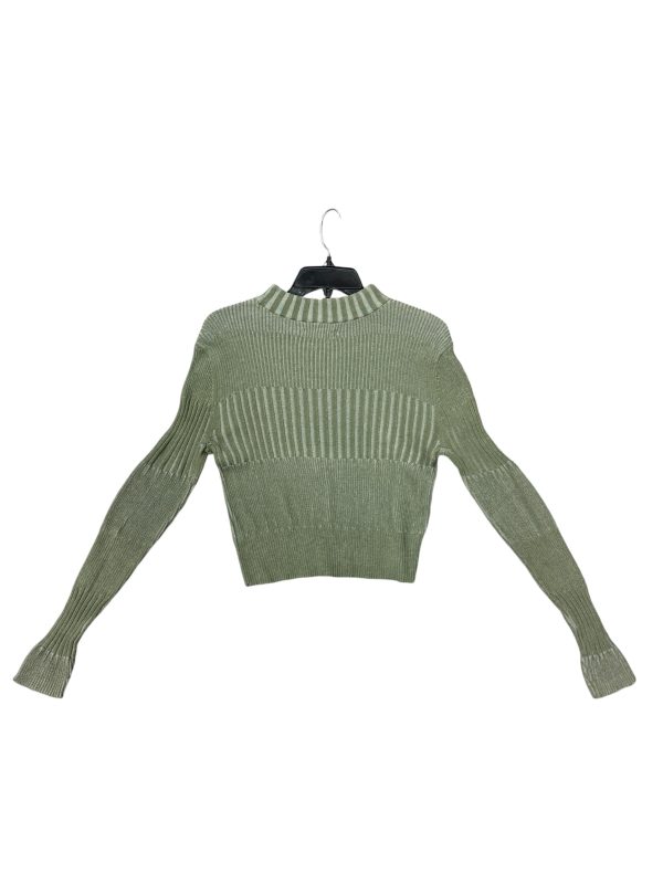 Sweatshirt Collar By American Eagle In Green, Size: L For Cheap