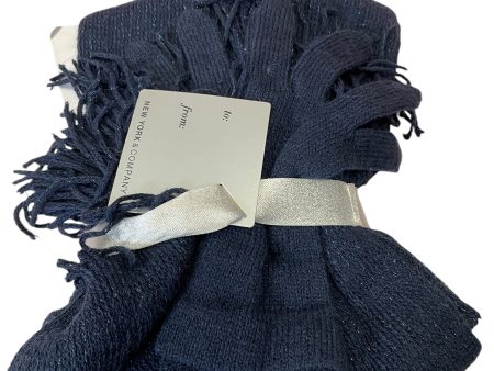 Scarf Winter By New York And Co In Navy Discount