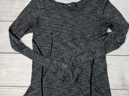 Athletic Top Long Sleeve Crewneck By Lululemon In Grey, Size: S Online