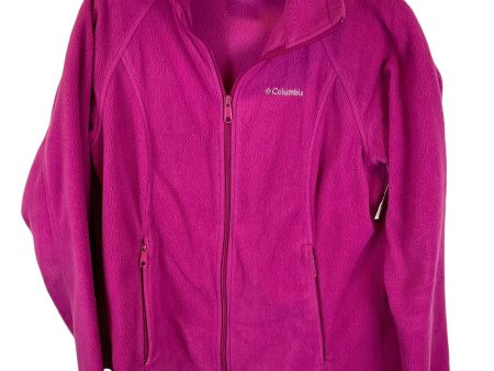 Jacket Fleece By Columbia In Purple, Size: M Fashion