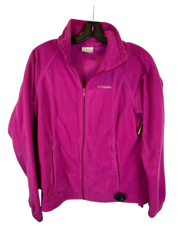 Jacket Fleece By Columbia In Purple, Size: M Fashion