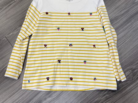 Top Long Sleeve By Joules In Striped Pattern, Size: 2x Online