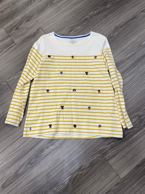 Top Long Sleeve By Joules In Striped Pattern, Size: 2x Online