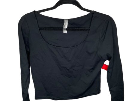 Athletic Top Long Sleeve Crewneck By Cmc In Black, Size: 1x Online Hot Sale