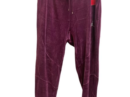 Athletic Pants By Jordan In Purple, Size: L Fashion