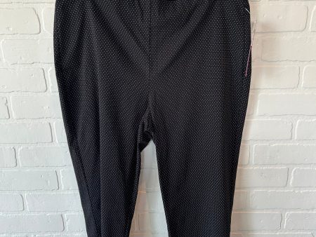 Capris By Chicos In Black & White, Size: 8 For Discount