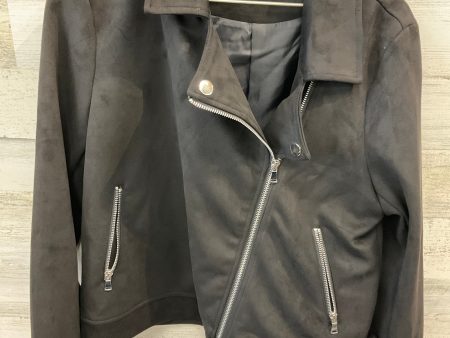 Jacket Moto By Clothes Mentor In Black, Size: Xl Hot on Sale