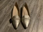 Shoes Heels Block By Cole-haan In Gold, Size: 10.5 Sale