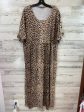 Dress Casual Maxi By SUZANNE BETRO In Leopard Print, Size: 4x Discount