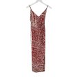 Dress Casual Maxi By Forever 21 In Red, Size: S Supply