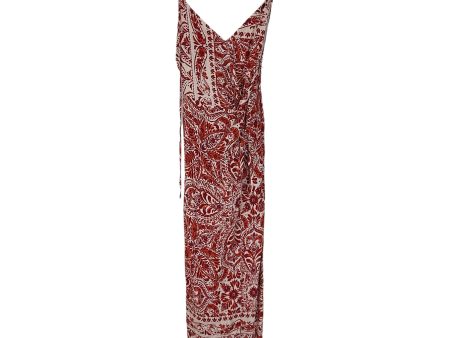 Dress Casual Maxi By Forever 21 In Red, Size: S Supply