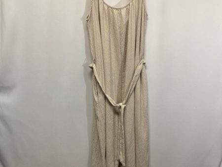 Jumpsuit By H&m In Beige, Size: Xl Discount