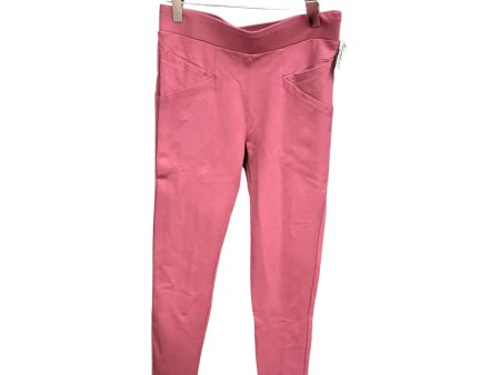 Athletic Leggings By Betabrand In Pink, Size: M Online Hot Sale