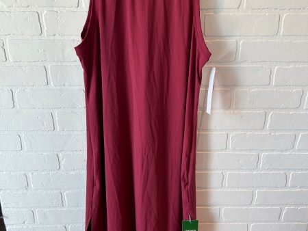 Dress Casual Midi By Clothes Mentor In Red, Size: M For Cheap