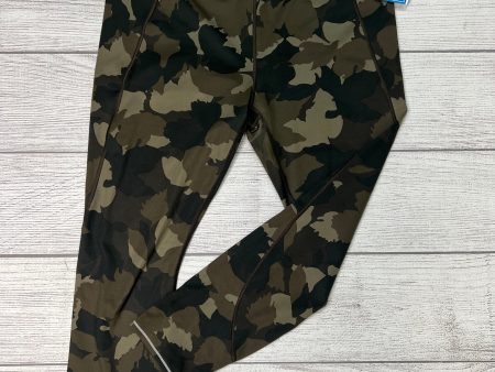 Athletic Leggings By Athleta In Camoflauge, Size: Xl Hot on Sale