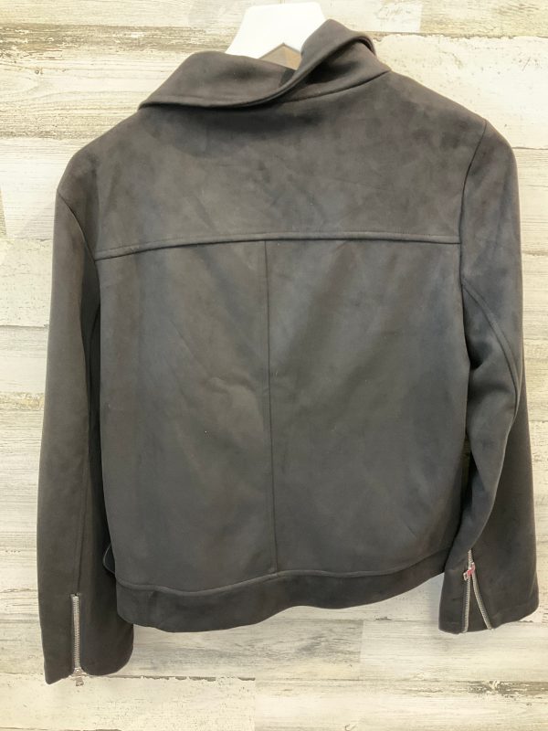 Jacket Moto By Clothes Mentor In Black, Size: Xl Hot on Sale