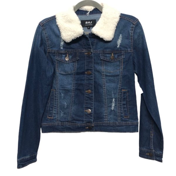 Jacket Denim By Clothes Mentor In Blue Denim, Size: S For Sale