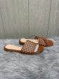 Sandals Flats By Clothes Mentor In Rose Gold, Size: 7 on Sale