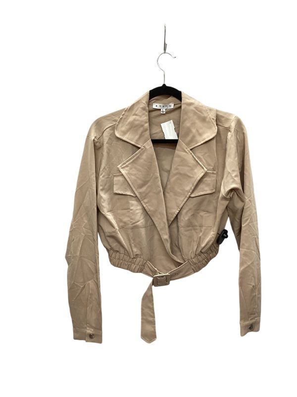 Jacket Utility By Hyfve In Tan, Size: L Sale