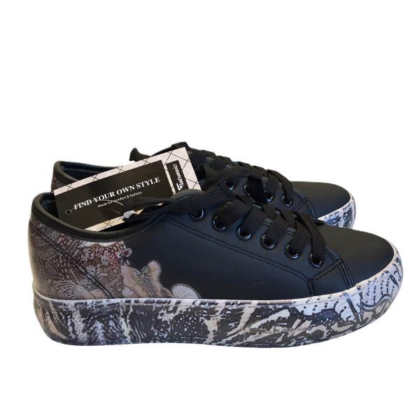 Shoes Sneakers By  NEVER BE THE SAME In Black & Grey, Size: 7 Online