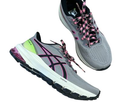 Shoes Athletic By Asics In Grey & Pink, Size: 7.5 Sale