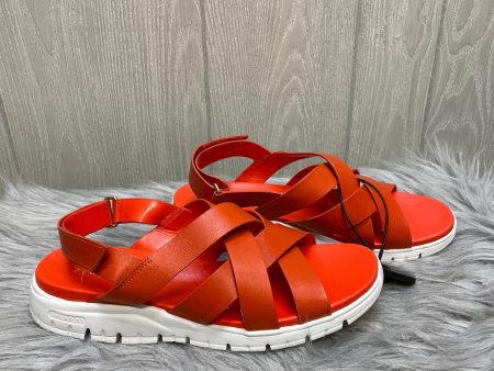 Sandals Flats By Cole-haan In Orange, Size: 8.5 For Sale