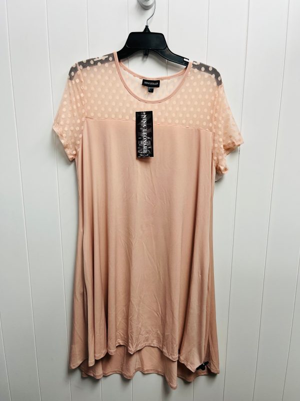 Dress Casual Short By Nina Leonard In Mauve, Size: Xl For Sale