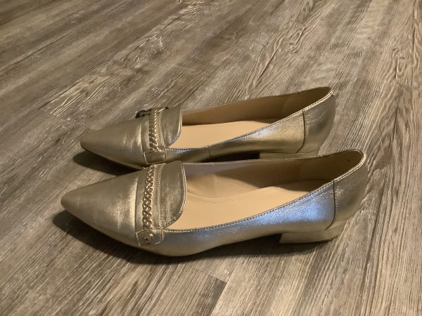 Shoes Heels Block By Cole-haan In Gold, Size: 10.5 Sale