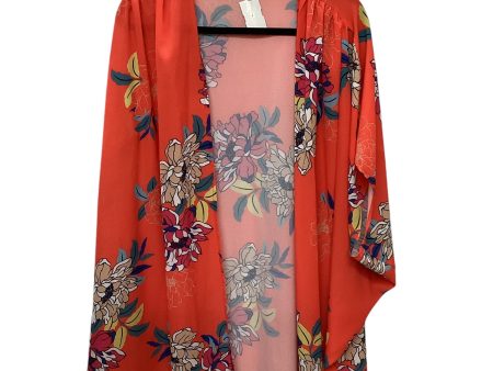 Kimono By Umgee In Red, Size: 1x Hot on Sale