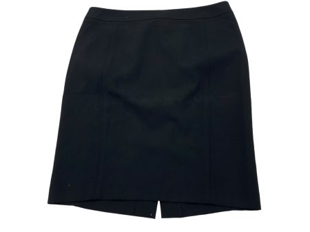 BLACK SKIRT MINI & SHORT by LOFT Size:12 For Cheap