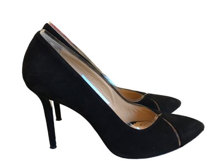 BLACK SHOES DESIGNER by CHARLOTTE OLYMPIA Size:10.5 Sale